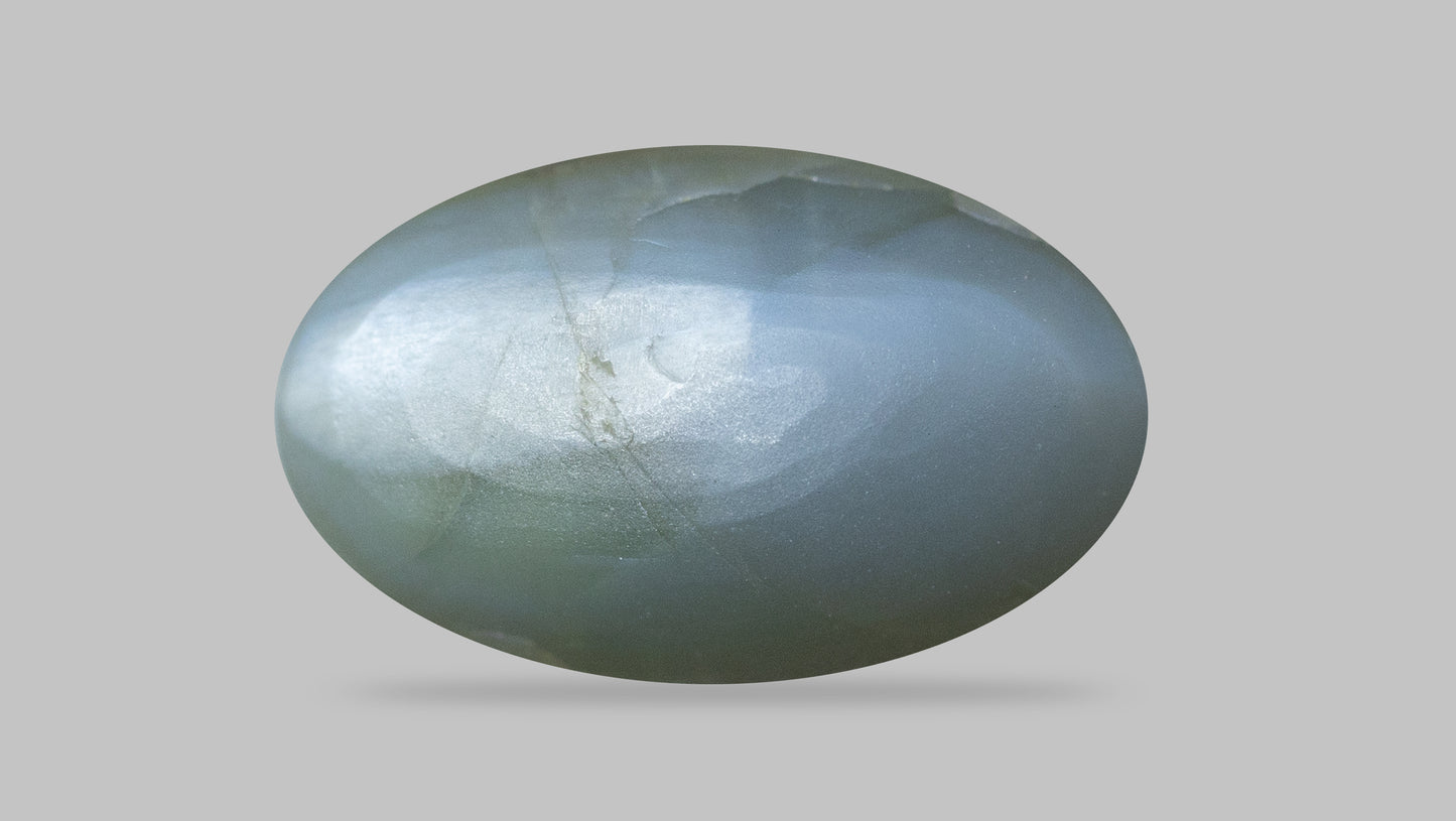 NATURAL CAT'S EYE (Lehsuniya) 3.52 Carats - Media 2