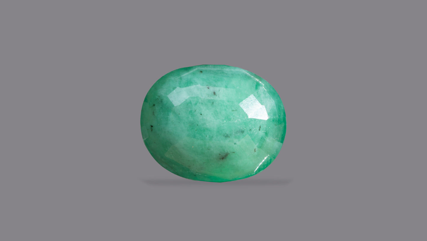 Natural Zambian Emerald (Panna) 6.44 Carats - Media 2