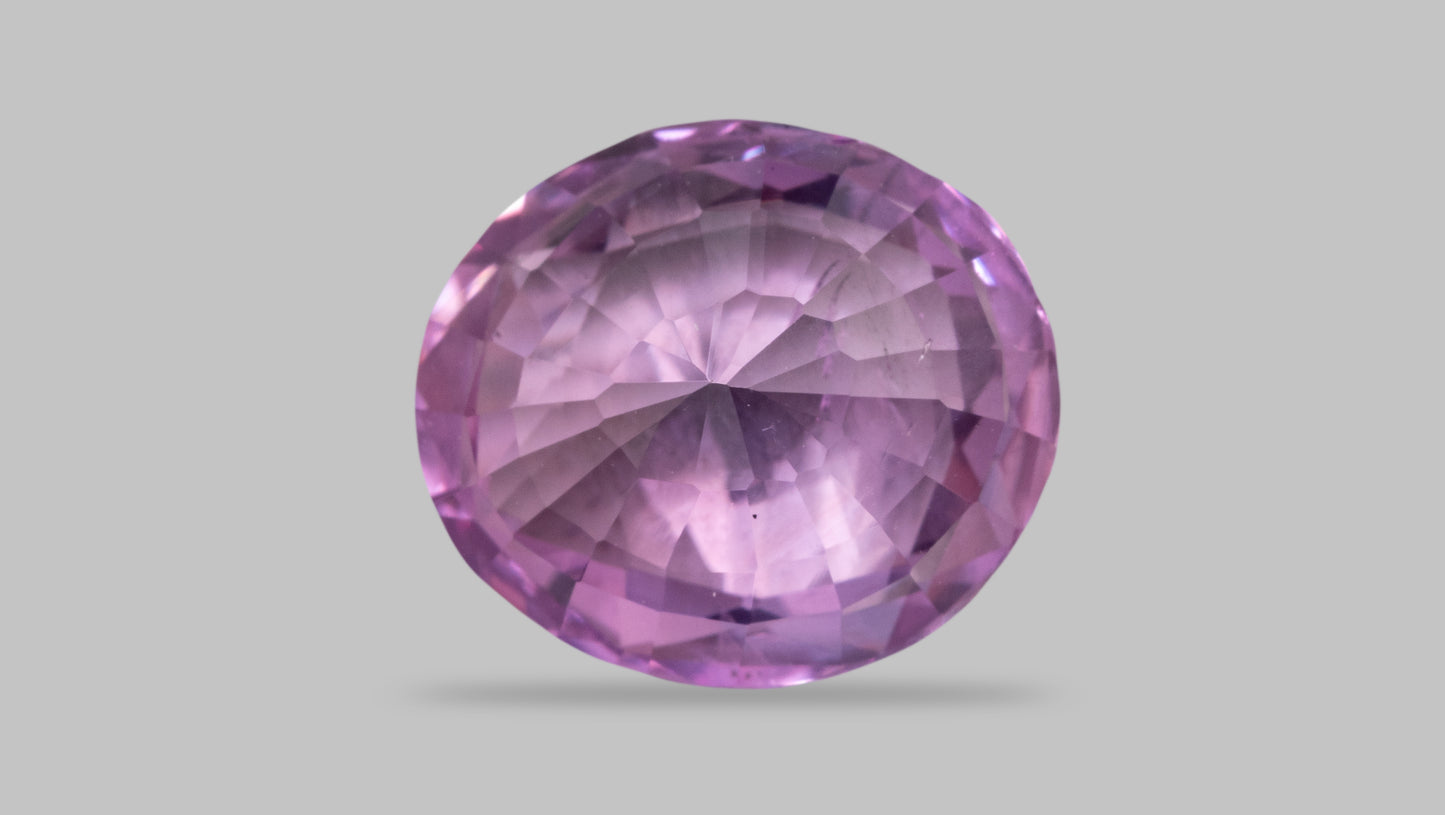 NATURAL PINK SAPPHIRE 3.23 CARATS - Media 2