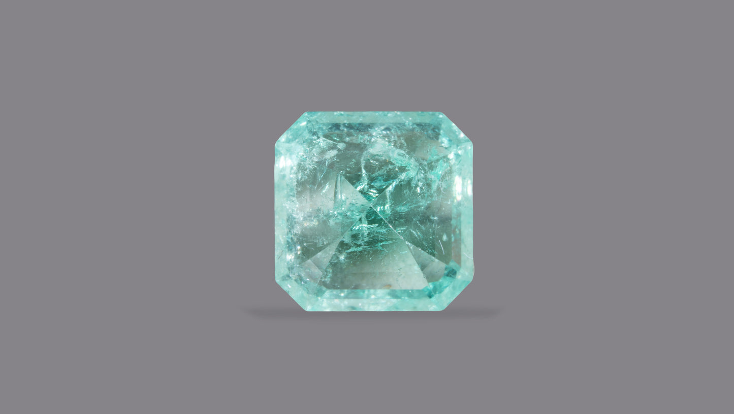 Natural Columbian Emerald (Panna) 4.22 Carats - Media 2