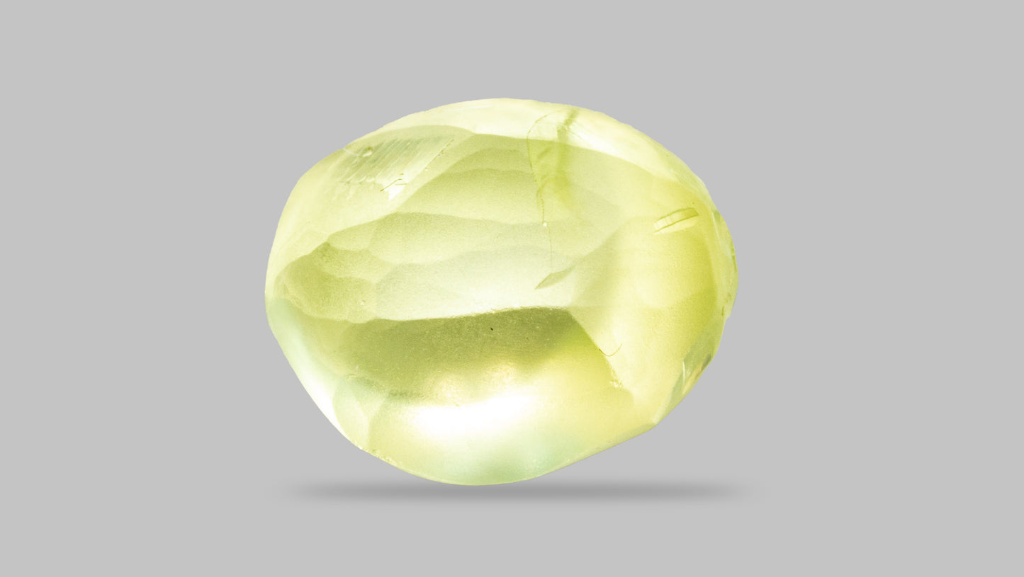 NATURAL CAT'S EYE (Lehsuniya) 5.33 Carats - Media 2