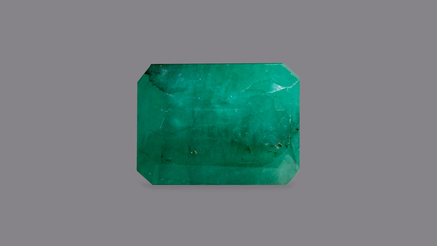 Natural Zambian Emerald (Panna) 5.43 Carats - Media 2