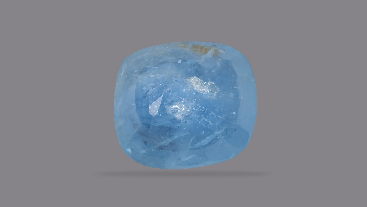 Natural Blue Sapphire (Neelam) 5.64 Carats - Media 2