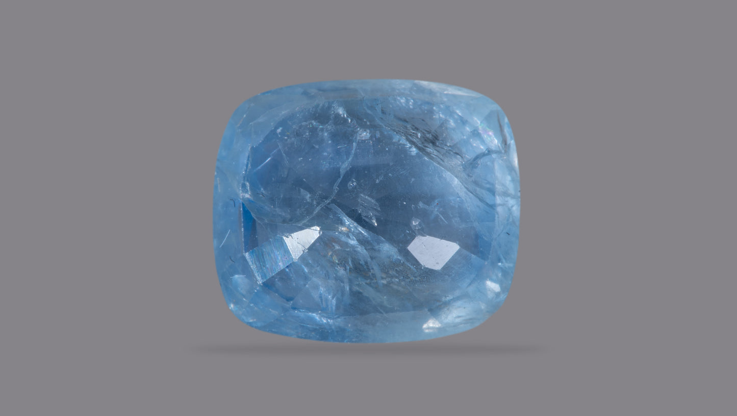 Natural Blue Sapphire (Neelam) 9.08 Carats - Media 2