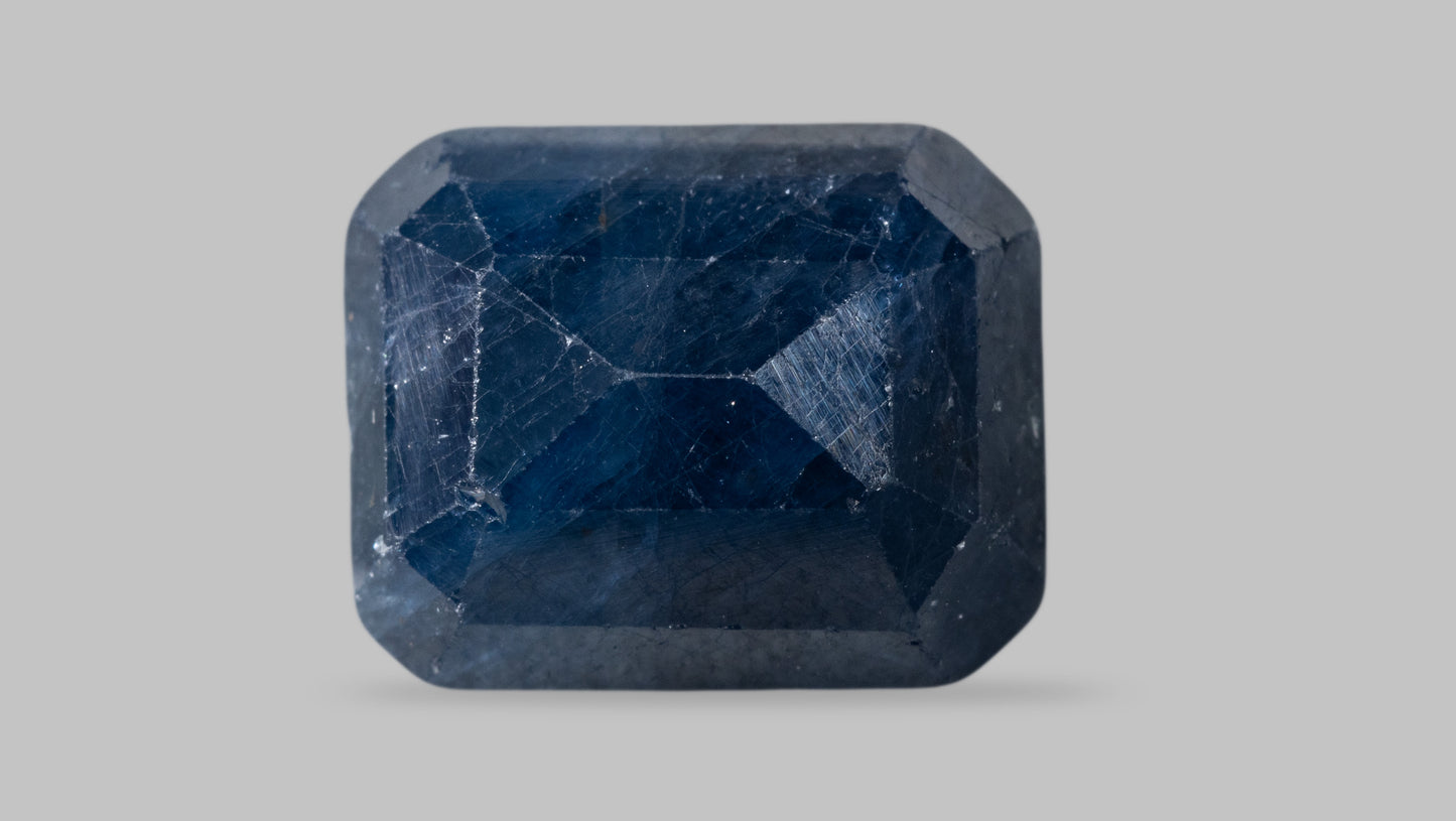 Natural Blue Sapphire (Neelam) 8.43 Carats - Media 2