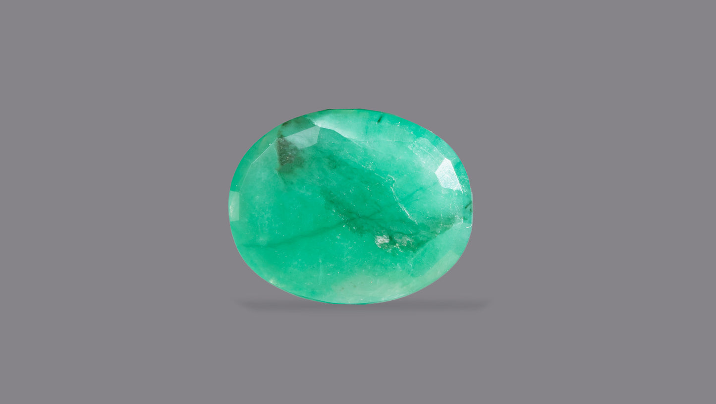 Natural Zambian Emerald (Panna) 4.47 Carats - Media 2