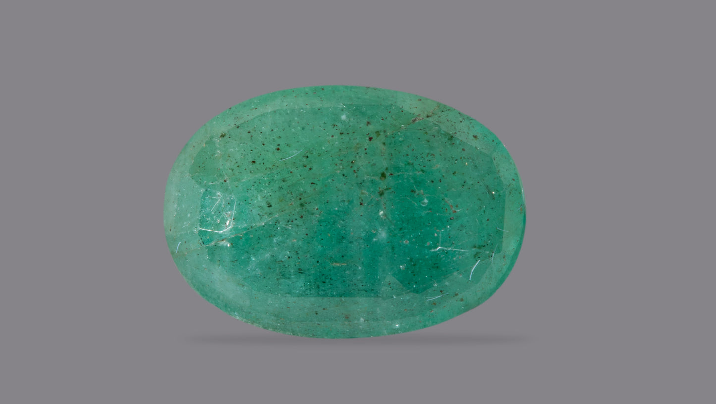 Natural Zambian Emerald (Panna) 3.81 Carats - Media 2