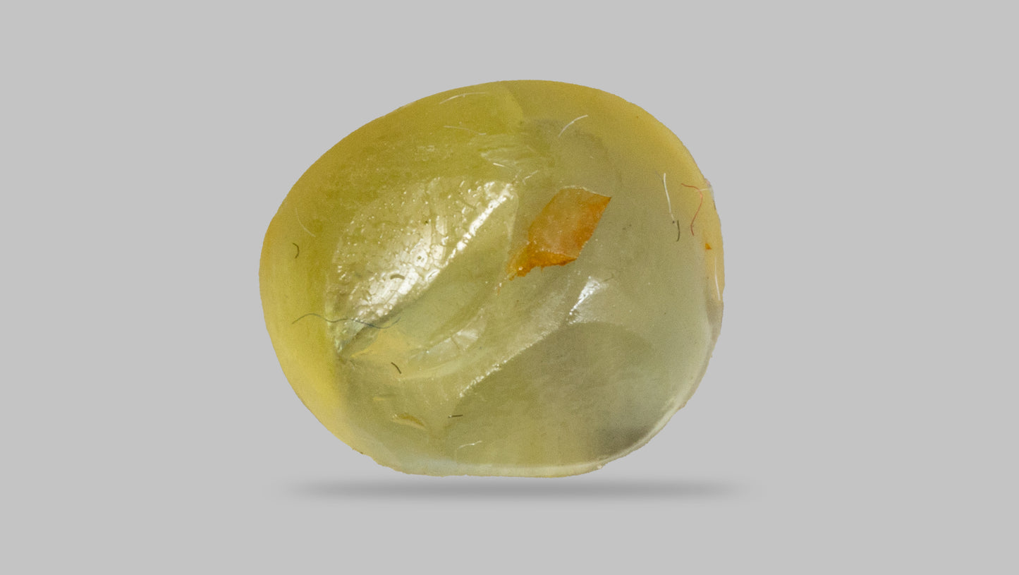 NATURAL CAT'S EYE (Lehsuniya) 5.55 Carats - Media 2
