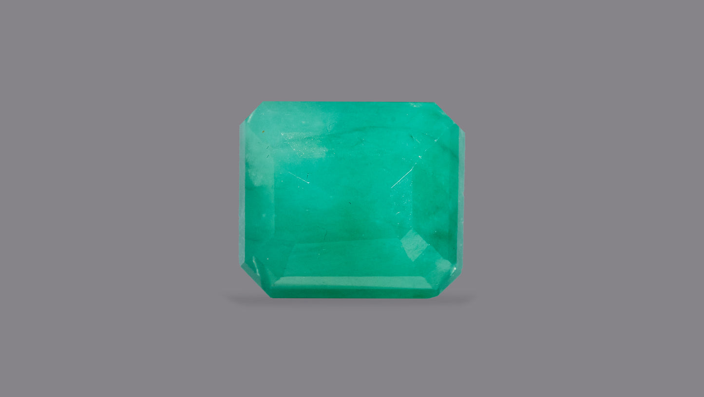 Natural Zambian Emerald (Panna) 6.07 Carats - Media 2