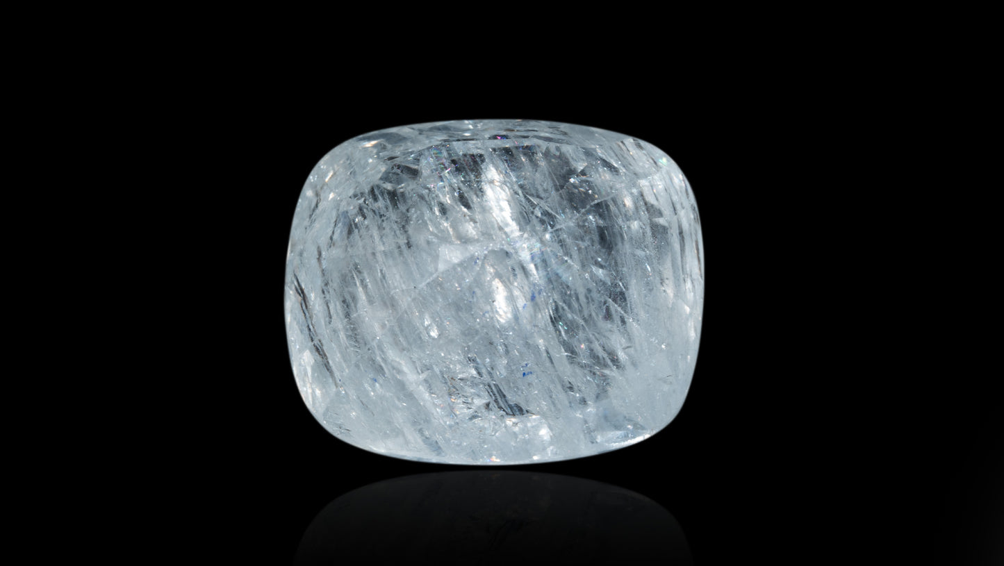 NATURAL WHITE SAPPHIRE 8.38 CARATS - Media 2