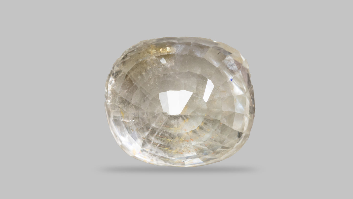 Natural Yellow Sapphire (Pukhraj) 6.13 Carats - Media 2
