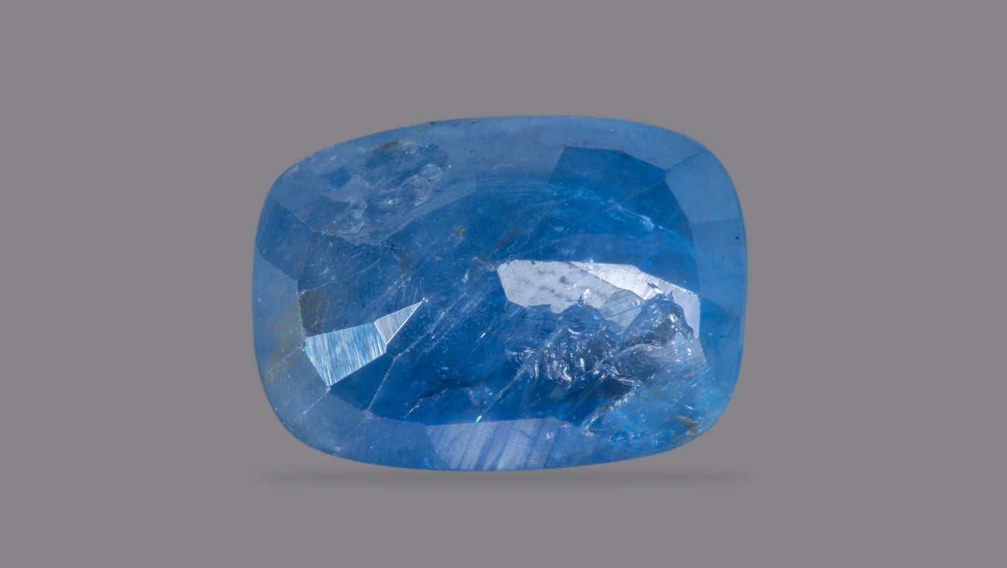 Natural Blue Sapphire (Neelam) 6.53 Carats - Media 2