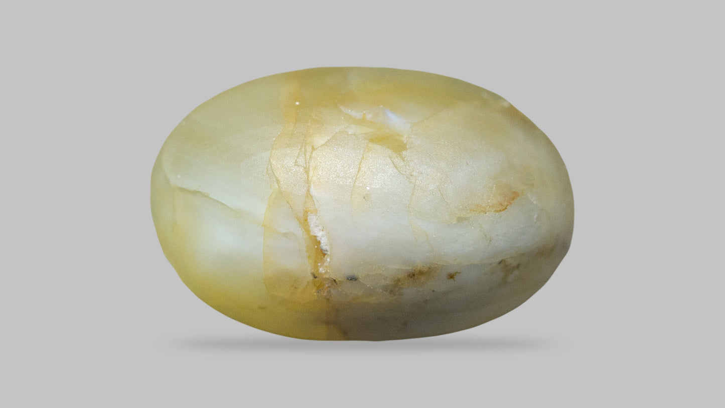 NATURAL CAT'S EYE (Lehsuniya) 5.53 Carats - Media 2