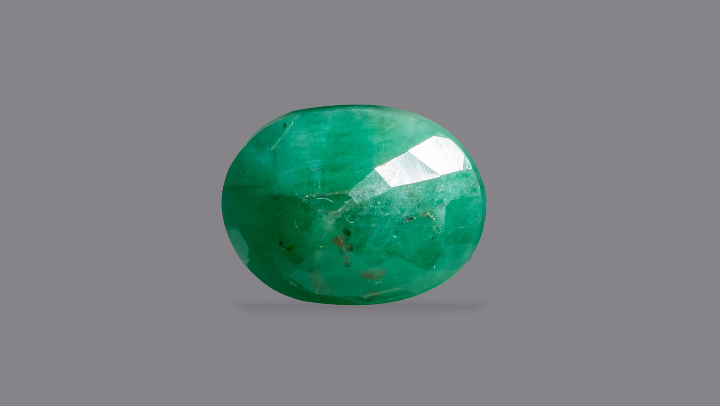 Natural Zambian Emerald (Panna) 4.91 Carats - Media 2