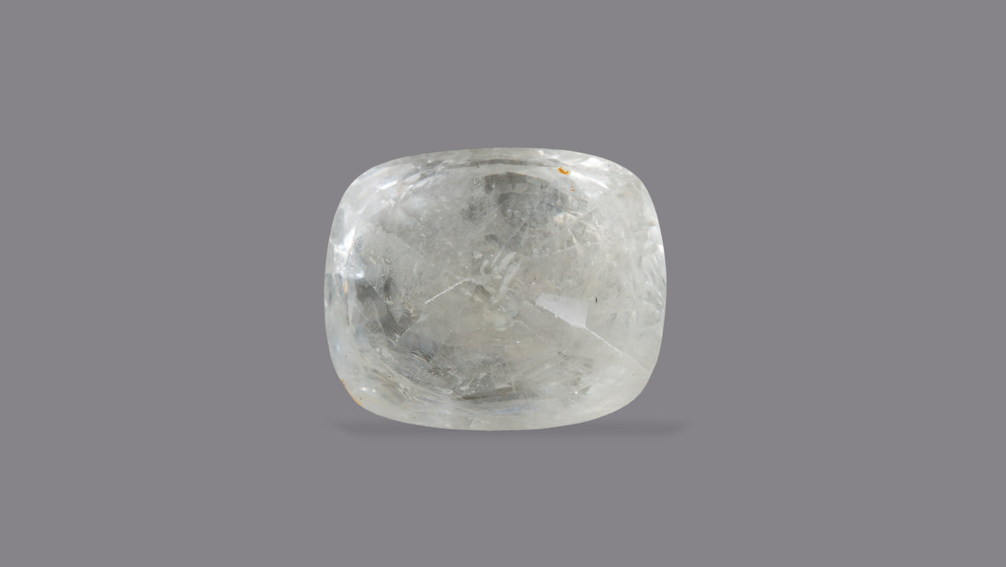 NATURAL WHITE SAPPHIRE 9.00 CARATS - Media 2
