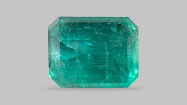 Minor Oil Natural Zambian Emerald (Panna) 9.97 Carats - Media 2