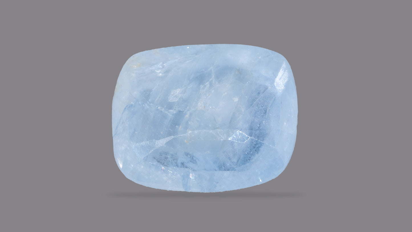 Natural Blue Sapphire (Neelam) 5.04 Carats - Media 2