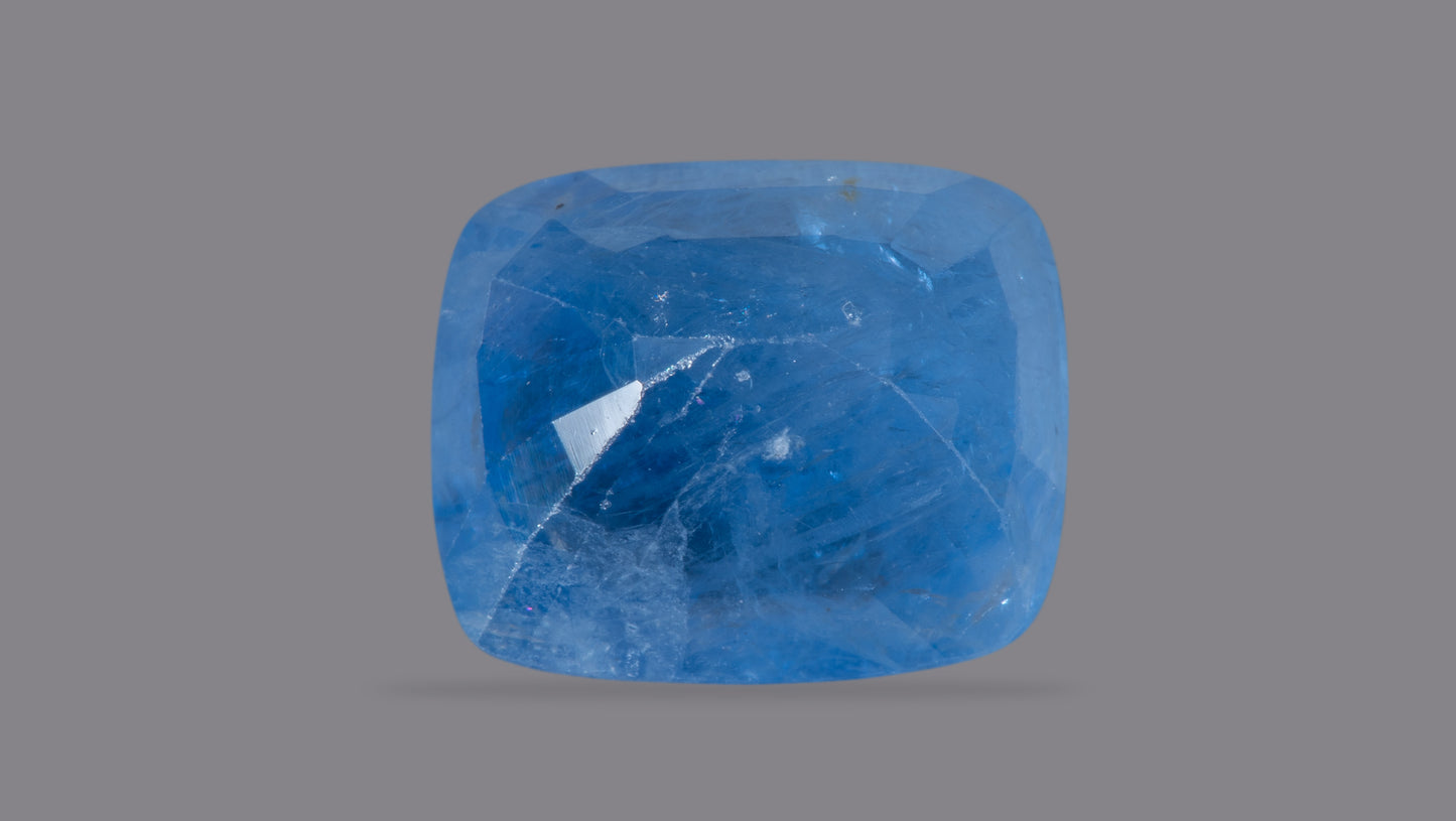 Natural Blue Sapphire (Neelam) 9.97 Carats - Media 2