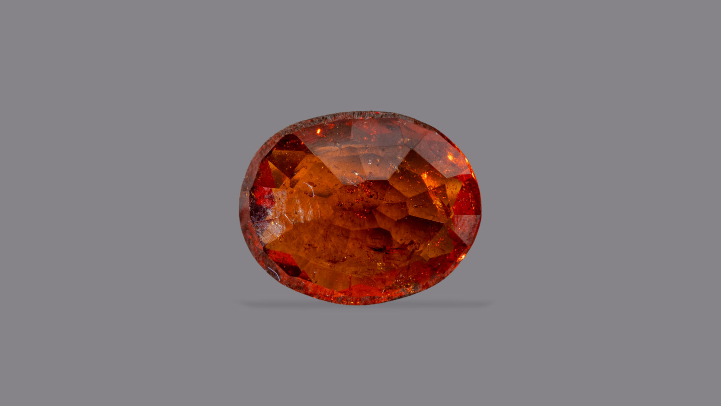 NATURAL HESSONITE (GOMED) 5.01 CARATS - Media 2
