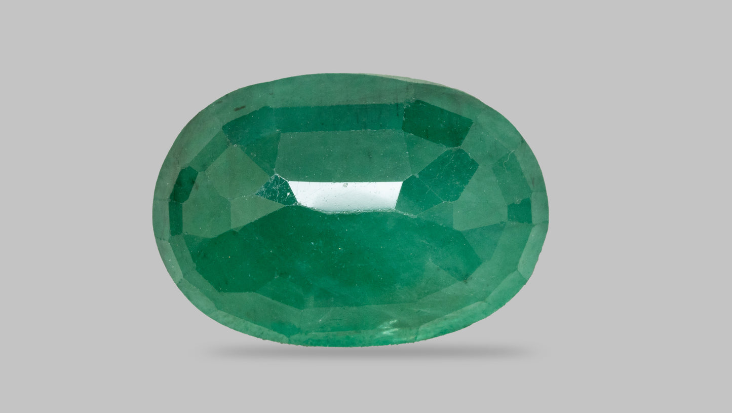 Natural Zambian Emerald (Panna) 5.25 Carats - Media 2