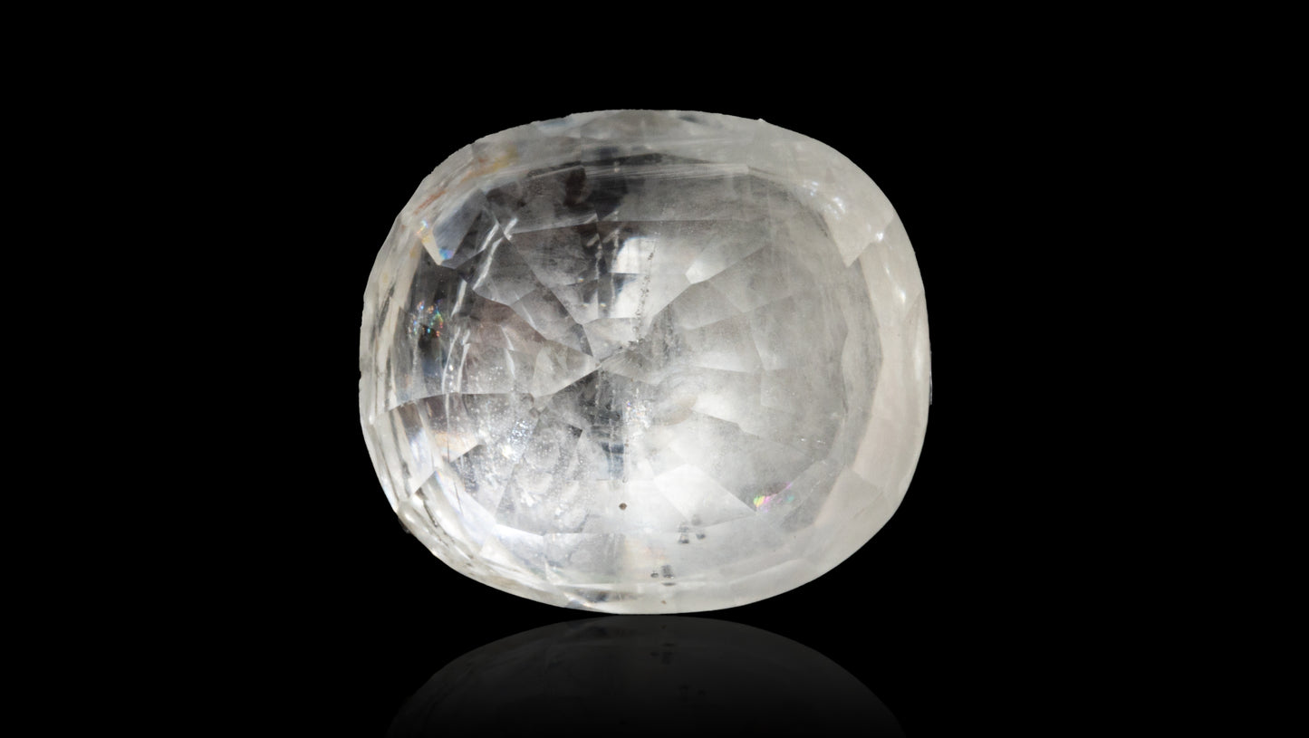 NATURAL WHITE SAPPHIRE 13.42 CARATS - Media 2