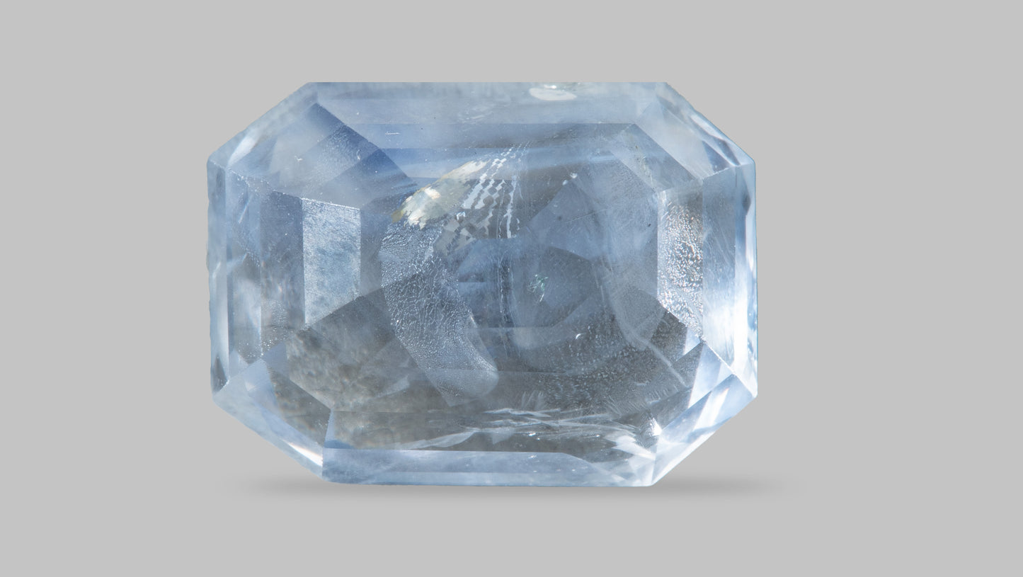 Natural Blue Sapphire (Neelam) 8.73 Carats - Media 2