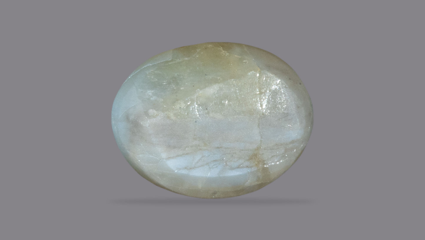 NATURAL CAT'S EYE (Lehsuniya) 3.38 CARATS - Media 2