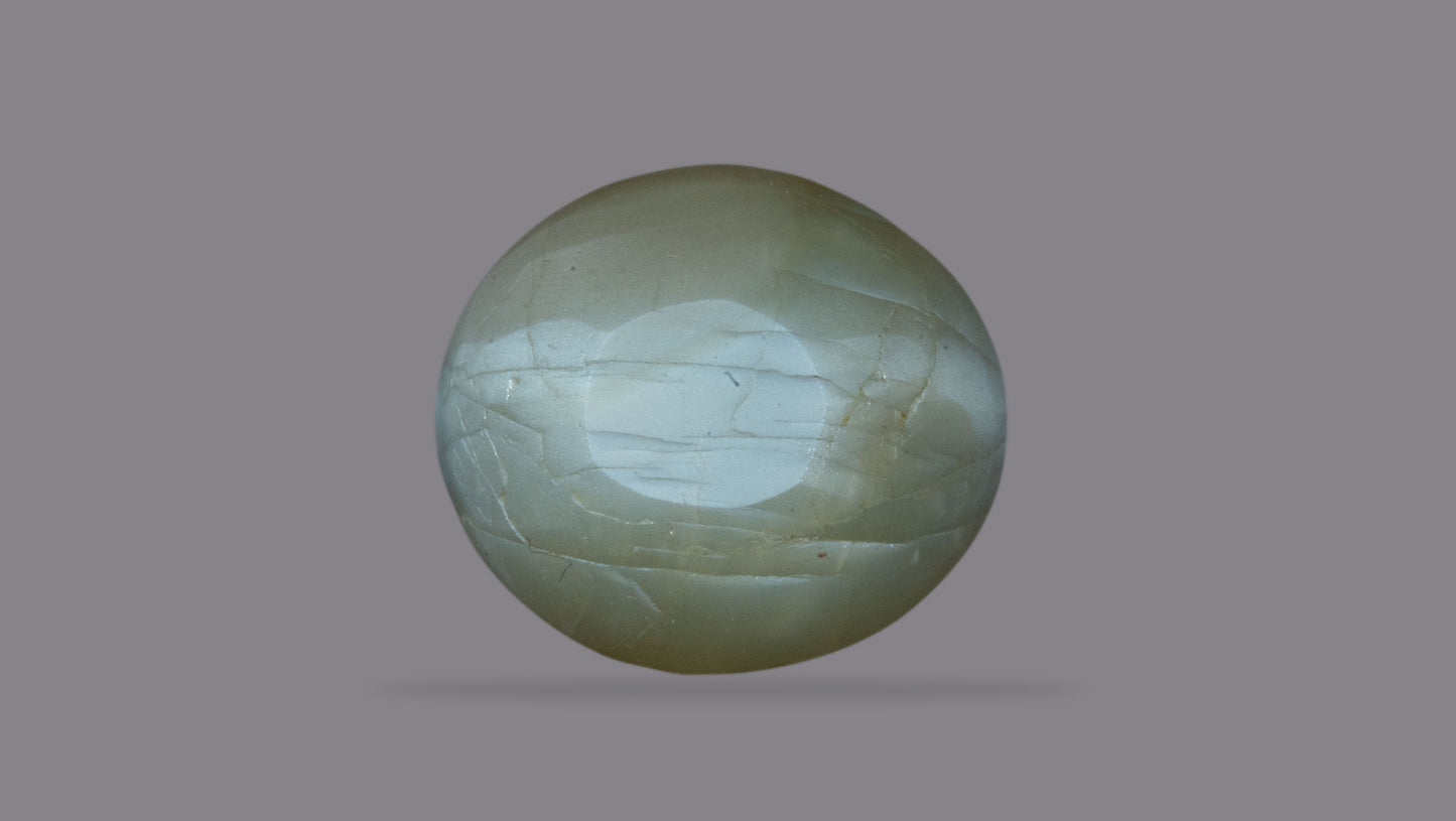 NATURAL CAT'S EYE (Lehsuniya) 6.74 CARATS - Media 2