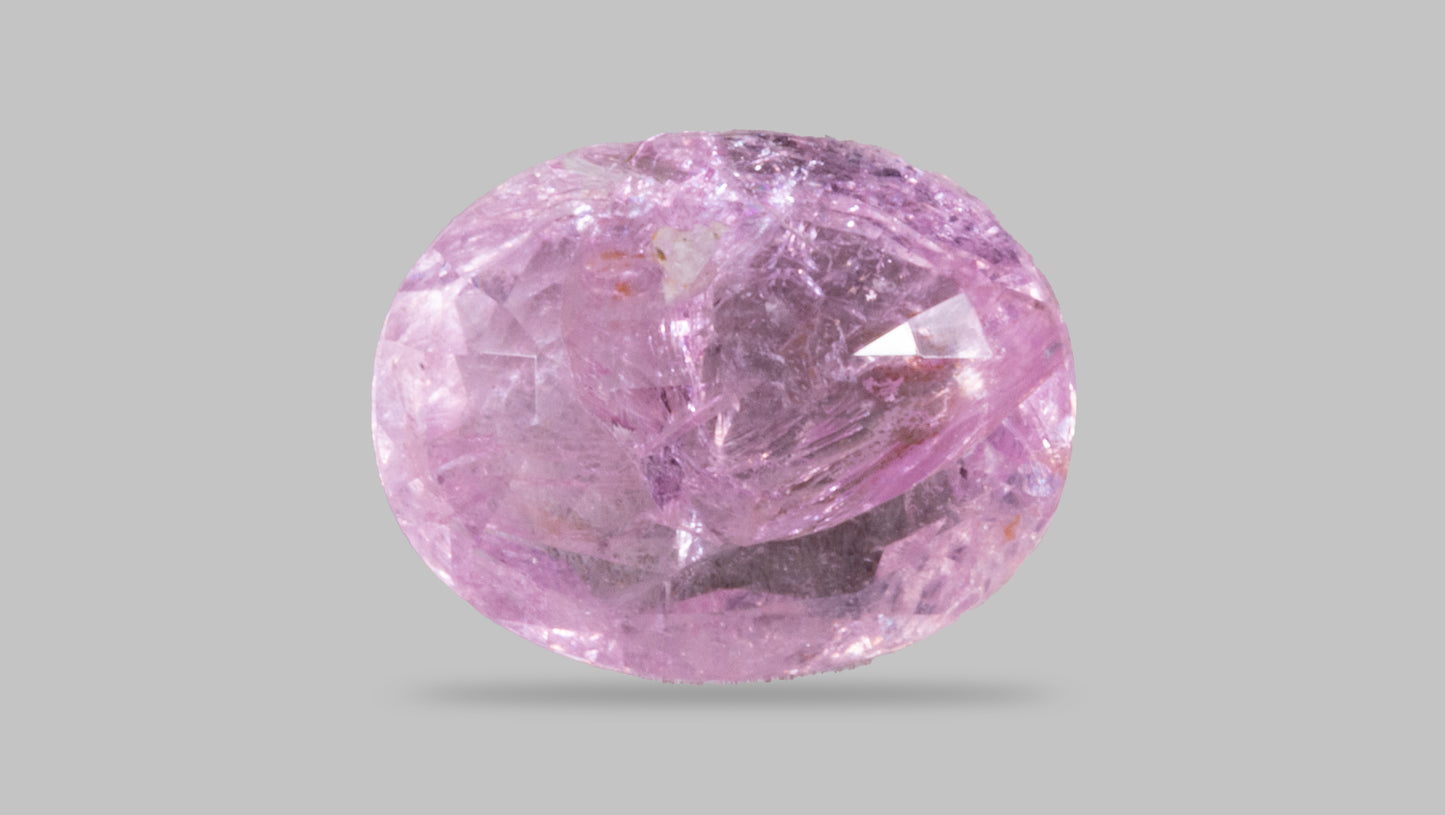 NATURAL PINK SAPPHIRE 3.37 CARATS - Media 2