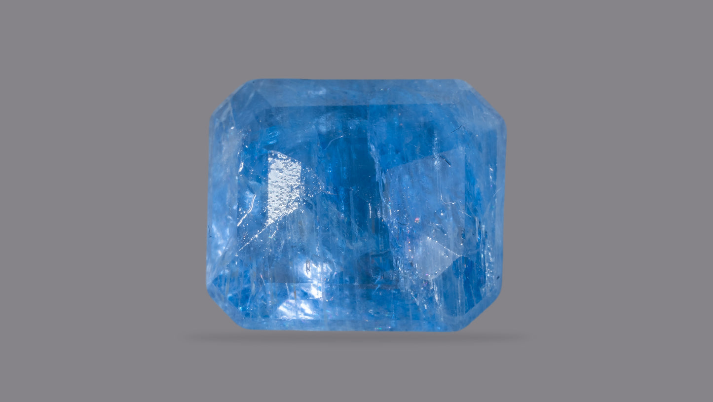 Natural Blue Sapphire (Neelam) 7.02 Carats - Media 2