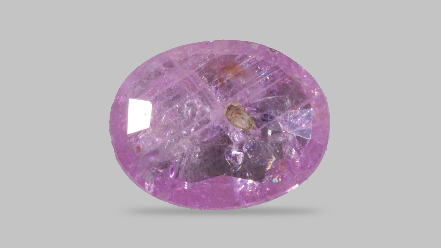 NATURAL PINK SAPPHIRE 3.28 CARATS - Media 2