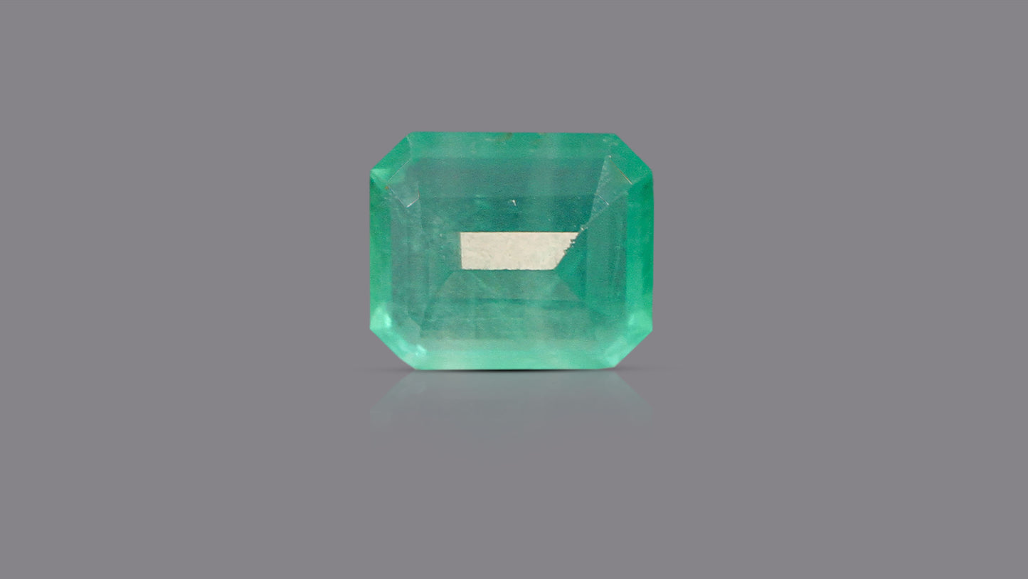 Natural Zambian Emerald (Panna) 6.37 Carats - Media 2
