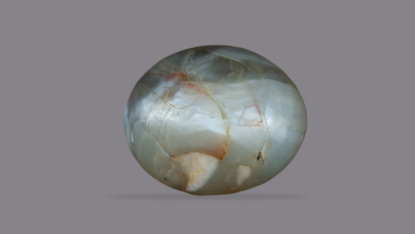 NATURAL CAT'S EYE (Lehsuniya) 12.01 CARATS - Media 2
