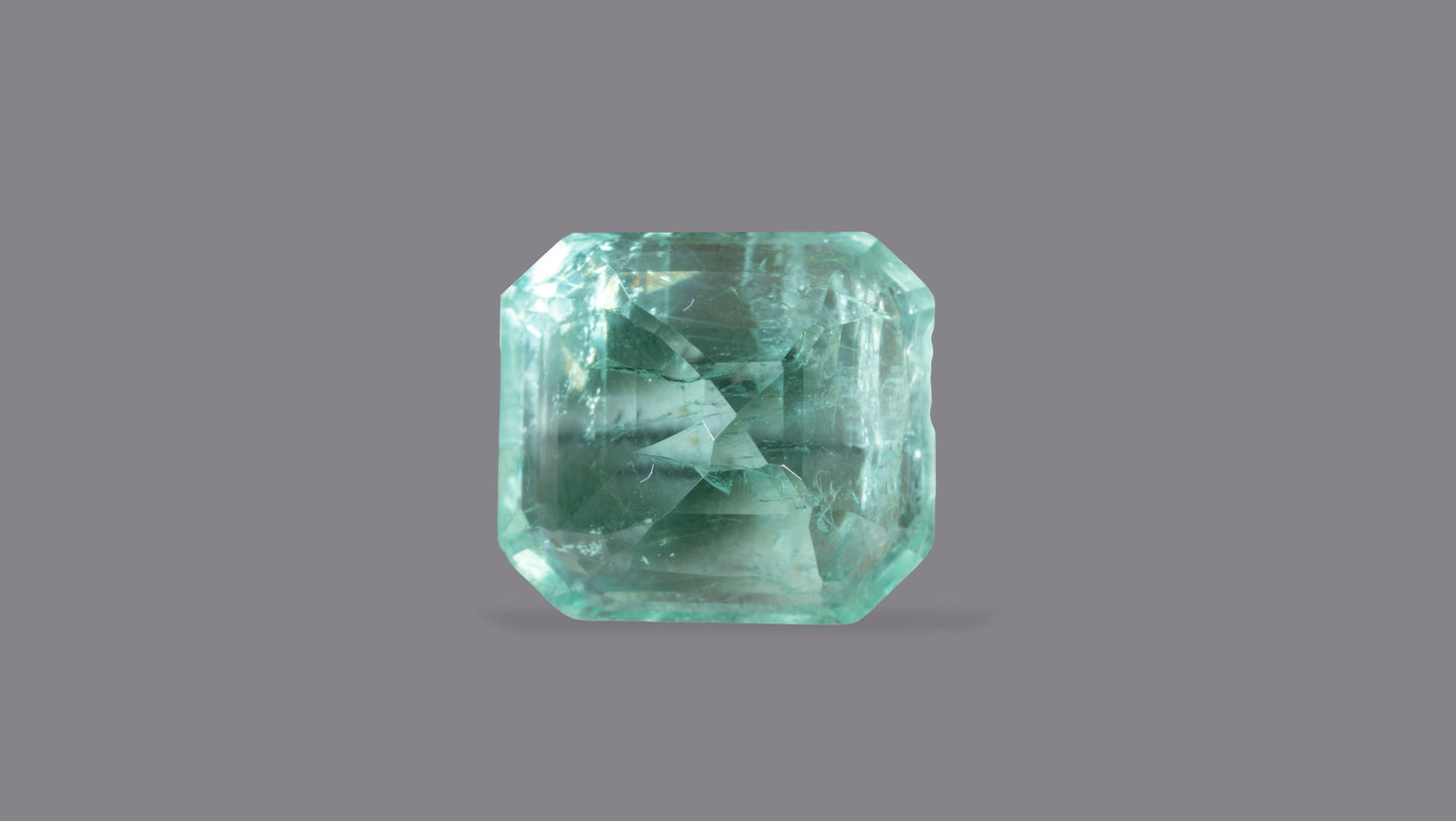 Natural Columbian Emerald (Panna) 7.28 Carats - Media 2