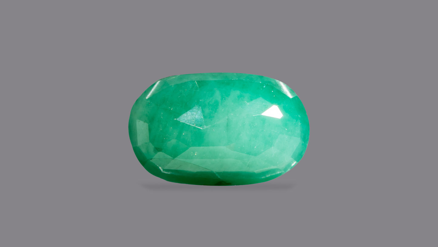 Natural Zambian Emerald (Panna) 6.57 Carats - Media 2