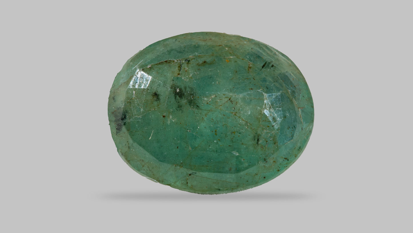 Natural Zambian Emerald (Panna) 5.73 Carats - Media 2