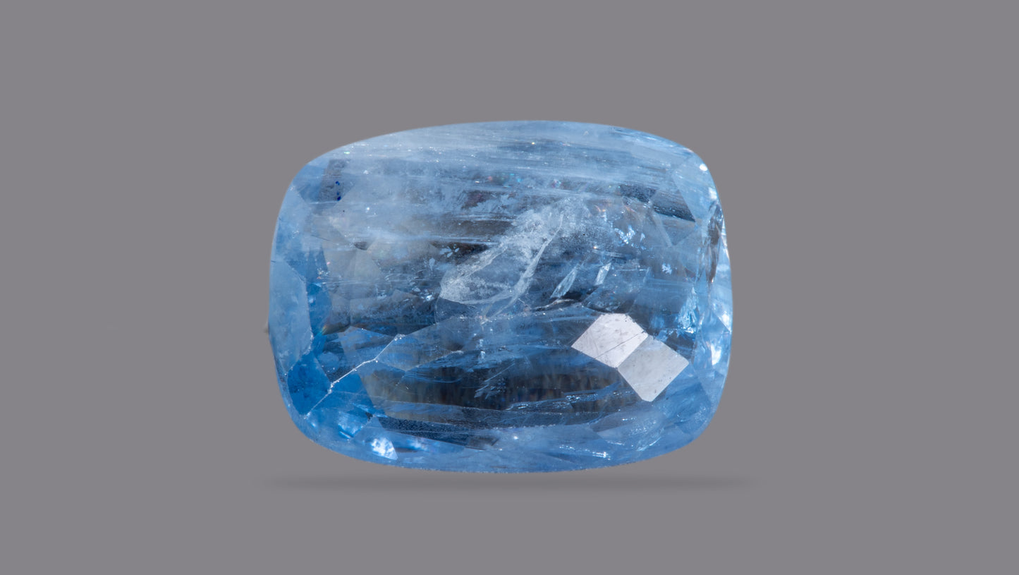 Natural Blue Sapphire (Neelam) 5.57 Carats - Media 2