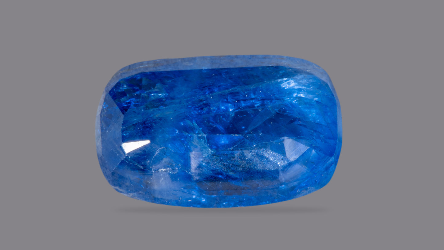 Natural Blue Sapphire (Neelam) 6.69 Carats - Media 2
