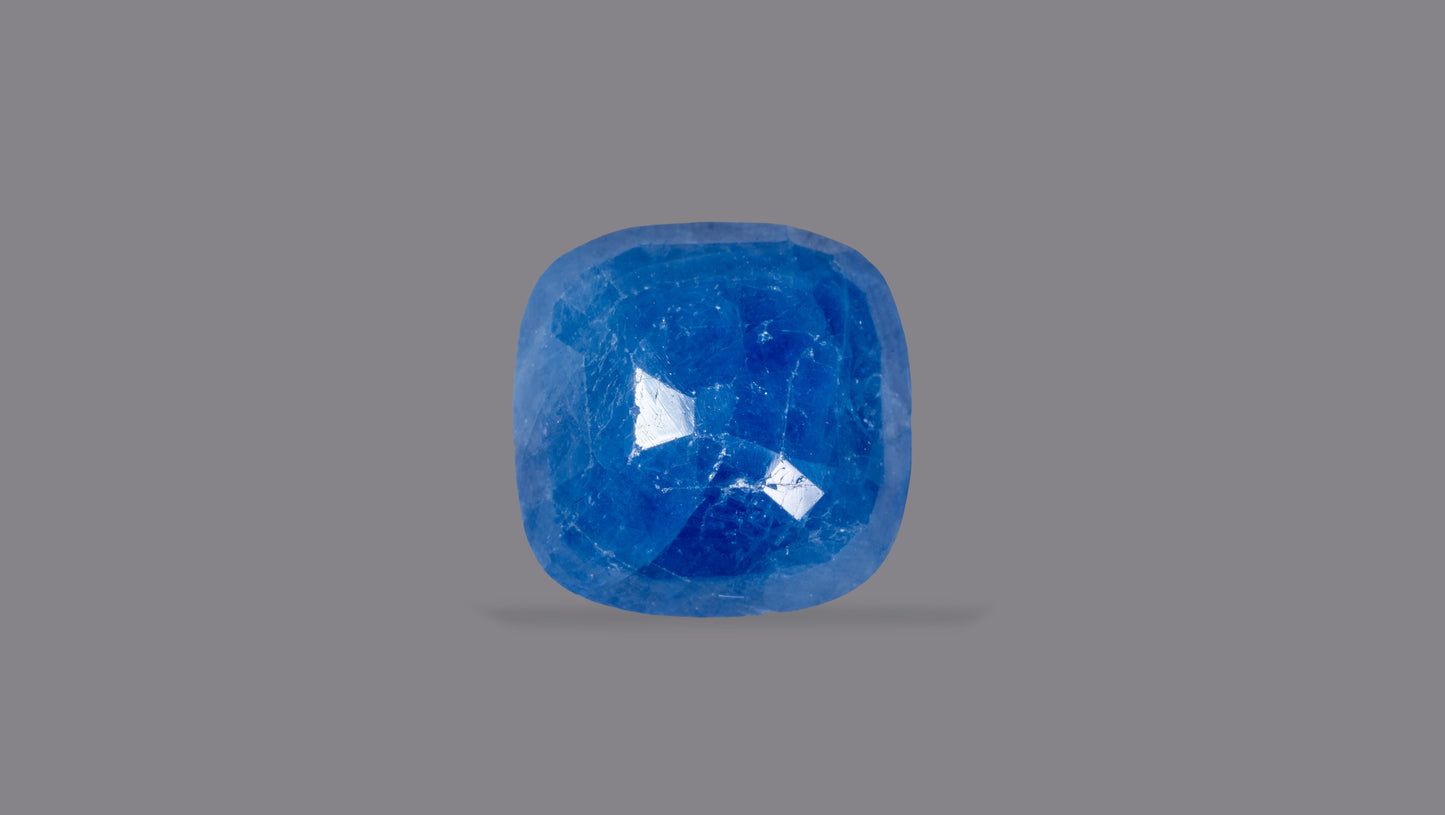 Natural Blue Sapphire (Neelam) 8.49 Carats - Media 2