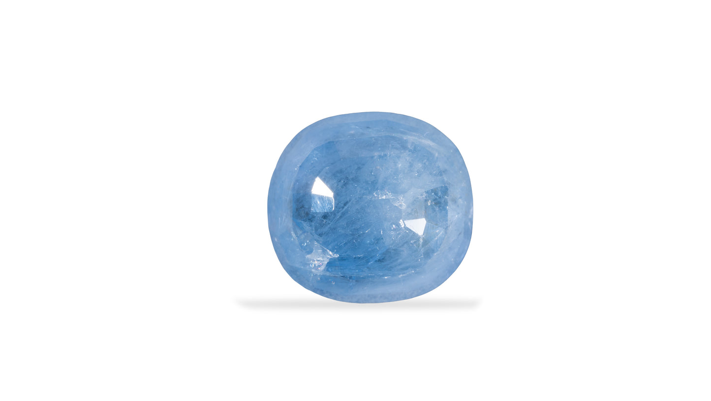 Natural Blue Sapphire (Neelam) 9.25 Carats - Media 2