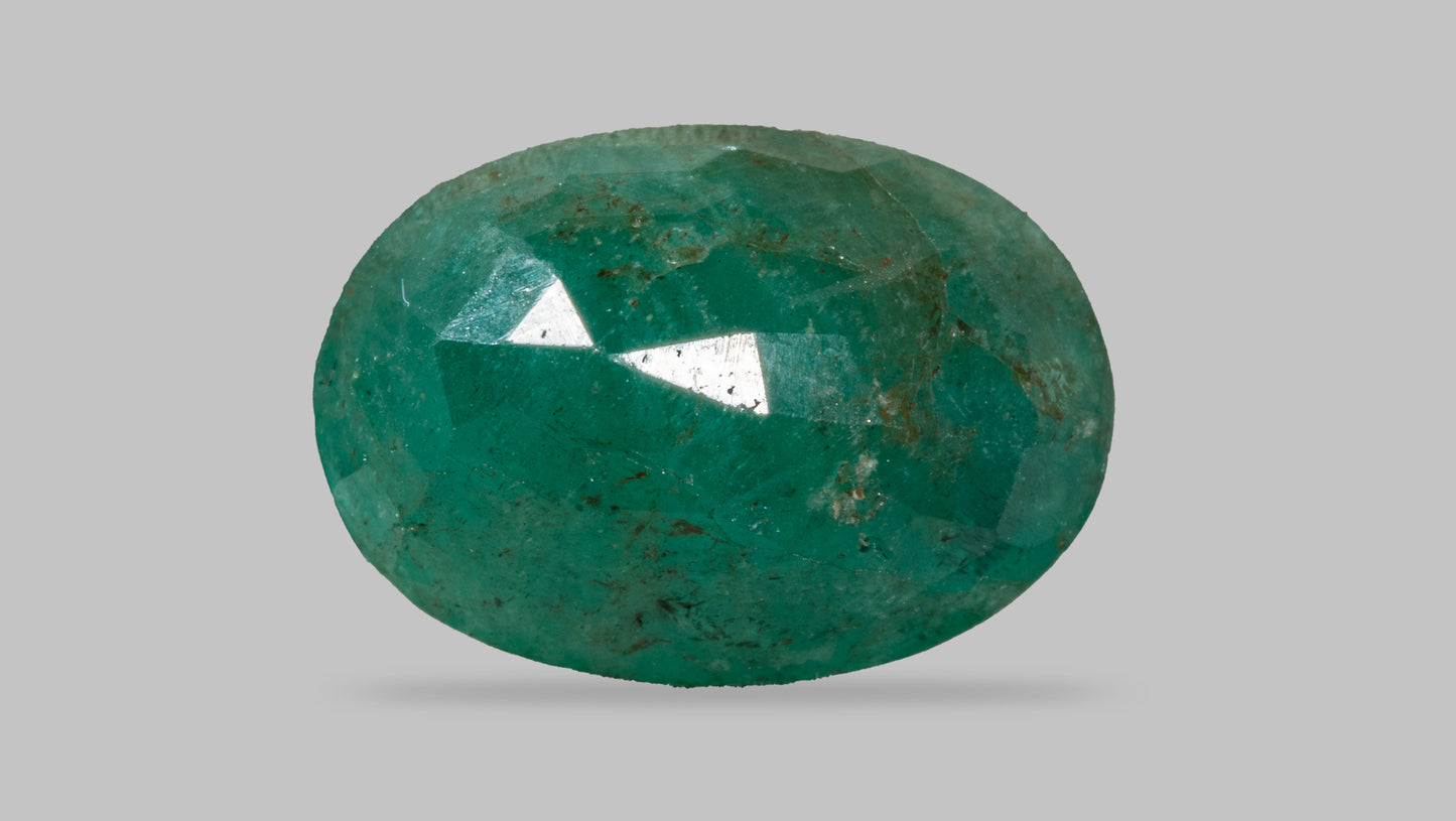 Natural Zambian Emerald (Panna) 4.42 Carats - Media 2