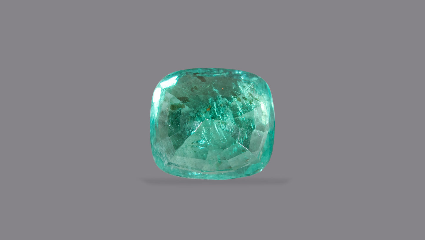 Natural Zambian Emerald (Panna) 3.11 Carats - Media 2