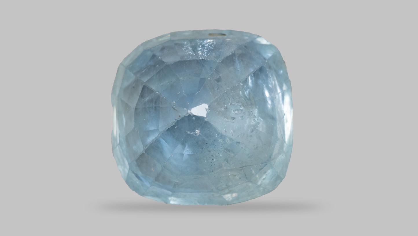 Natural Blue Sapphire (Neelam) 5.89 Carats - Media 2