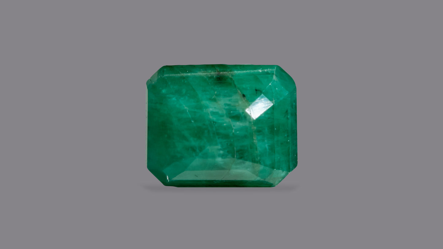 Natural Zambian Emerald (Panna) 8.80 Carats - Media 2