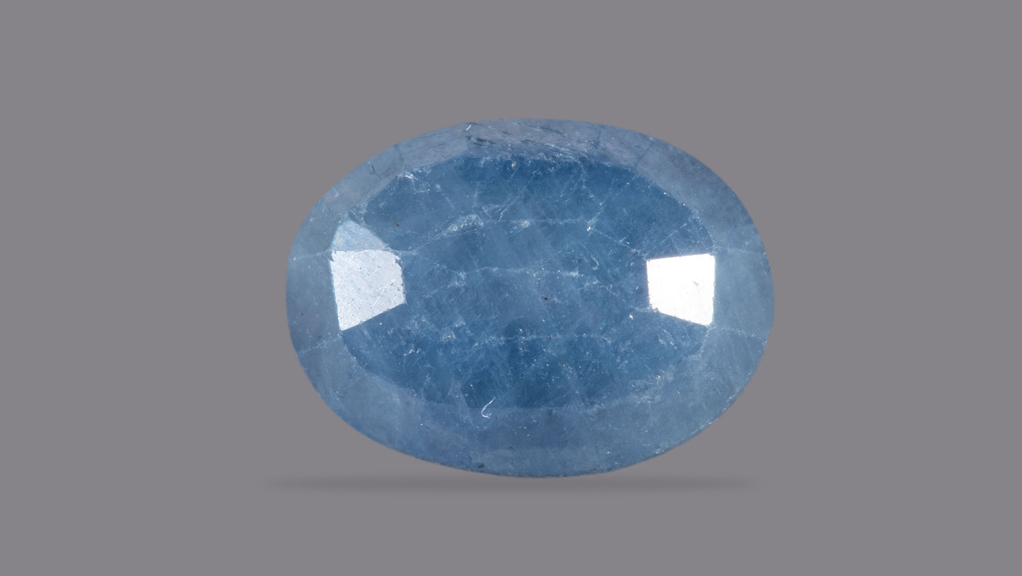 Natural Blue Sapphire (Neelam) 5.80 Carats - Media 2