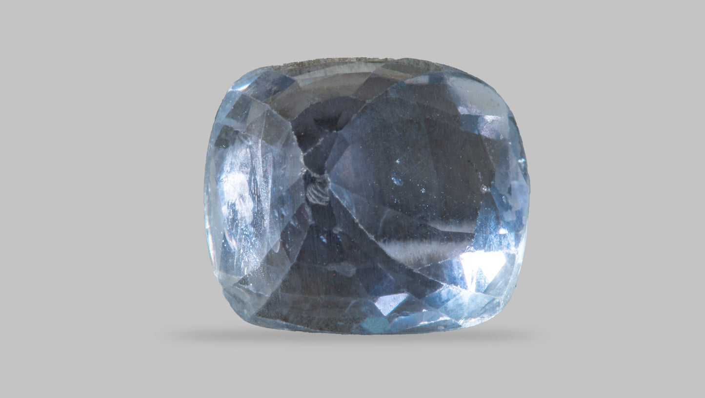 Natural Blue Sapphire (Neelam) 4.31 Carats - Media 2