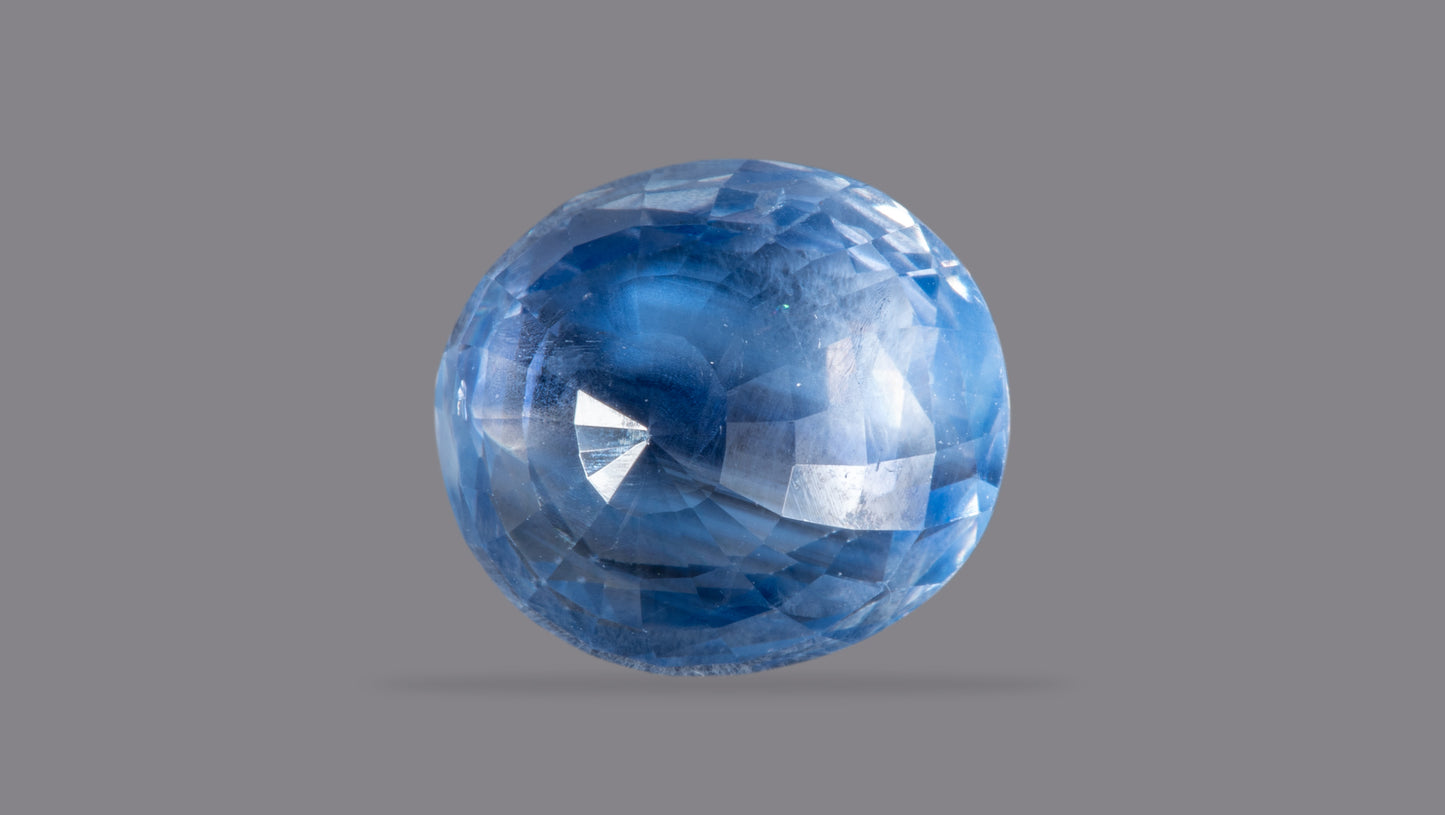 Natural Blue Sapphire (Neelam) 6.26 Carats - Media 2