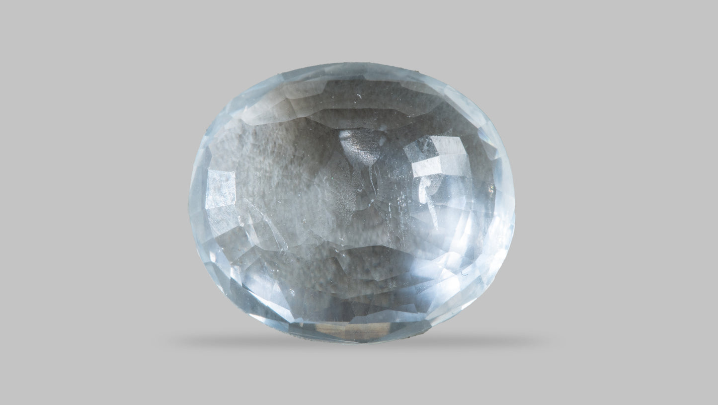 Natural Blue Sapphire (Neelam) 4.76 Carats - Media 2
