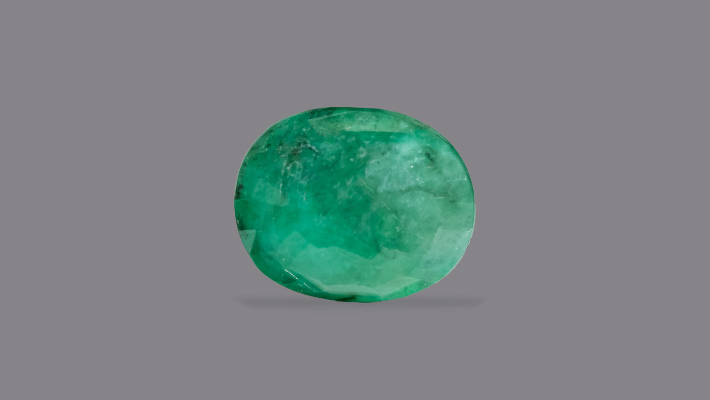 Natural Zambian Emerald (Panna) 5.97 Carats - Media 2