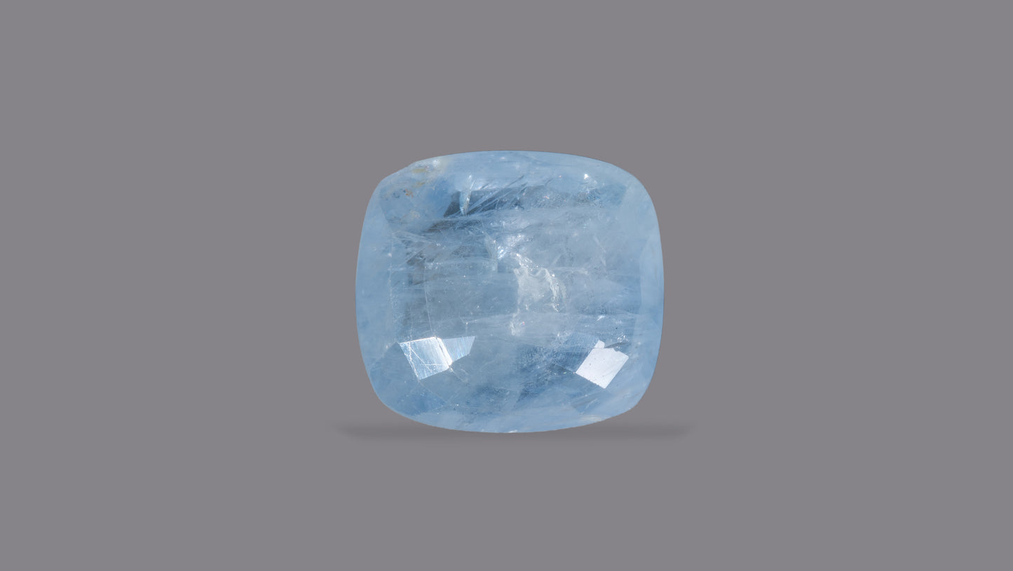 Natural Blue Sapphire (Neelam) 6.13 Carats - Media 2